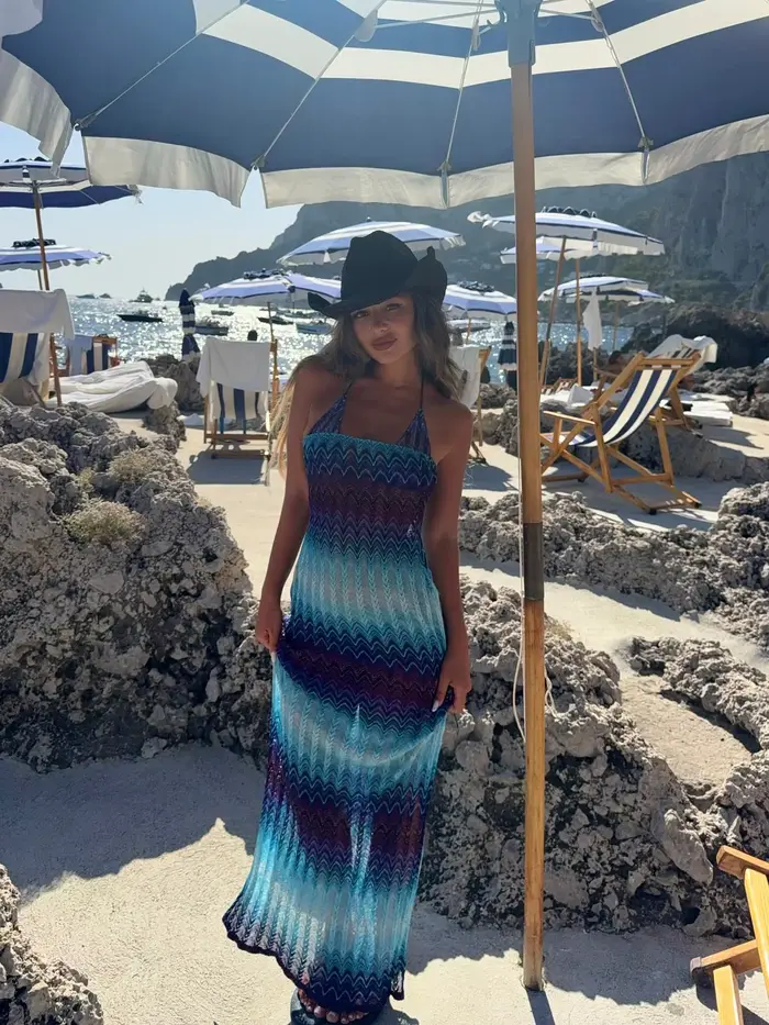 Robe sans bretelles femmes imprimer Maxi robes pansement