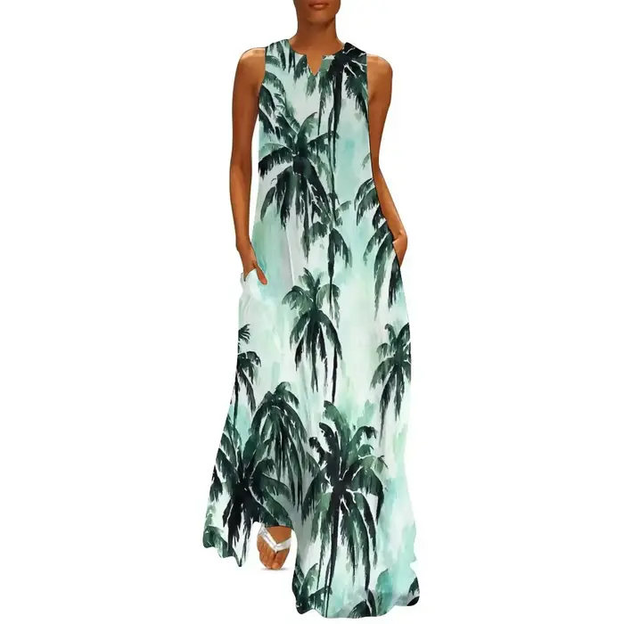 Robe hawaïenne d'été pour femmes