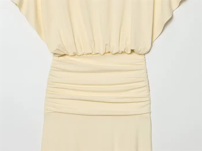 Robe longue plissée pour femme style chic et élégant polyester pour vacances et occasions spéciales