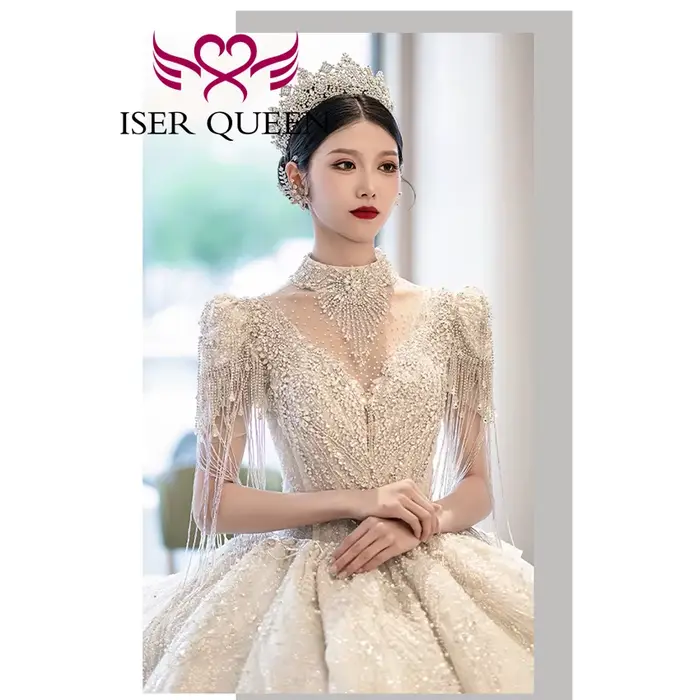 Robe de mariée de luxe personnalisée