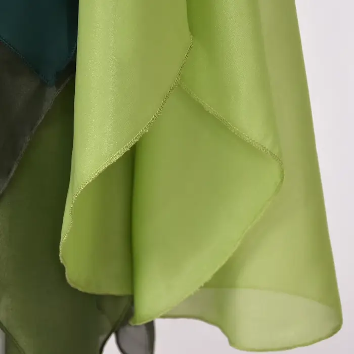 Tenue de cosplay féerique médiévale robe elfe magique verte costume de jeu de rôle pour femme Halloween