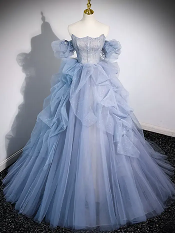 Robe de bal élégante et sexy en polyester avec dentelle et imprimé floral pour femmes, occasions formelles et soirées spéciales