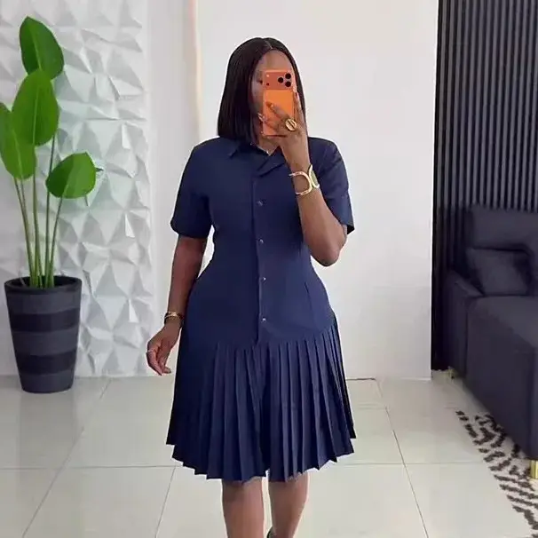 Robe mi-longue pour femme