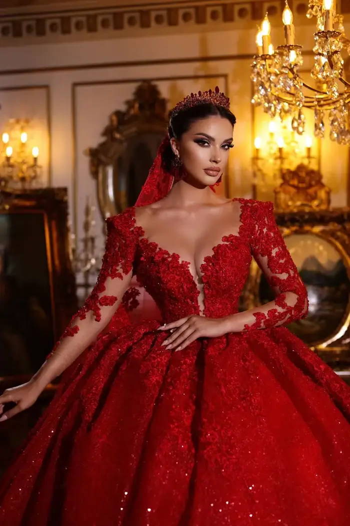 Robes de mariée personnalisées de Dubaï