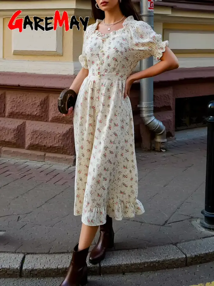 Élégante Robe Longue Décontractée Blanche en Coton 100% pour Femme