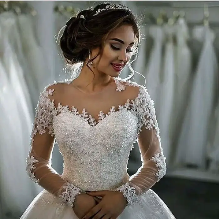 Robes de mariée Illusion blanc/ivoire 2026