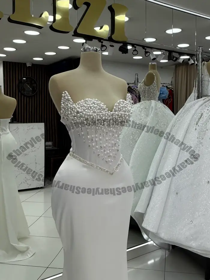 Robes de mariée sirène élégantes pour femmes