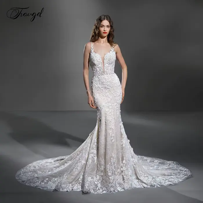 Robes De mariée sirène personnalisées