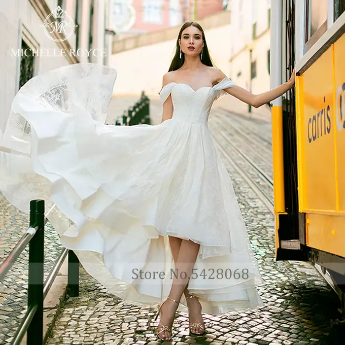 Michelle Royce-Robes de mariée A-Line pour femmes