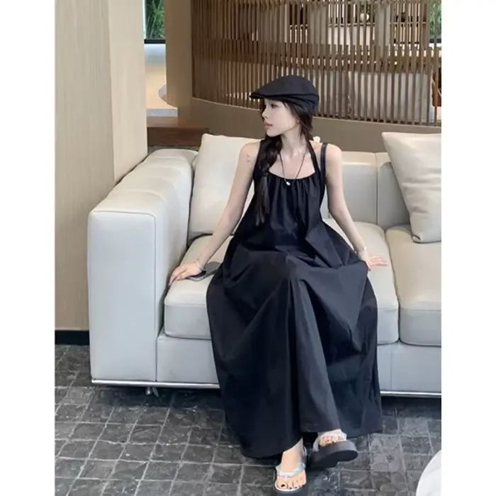 Robe maxi dos nu pour femmes
