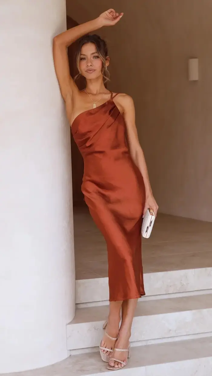 Robe mi-longue à la mode, coupe cintrée, avec sangle arrière, nouveau Style transfrontalier, robe élégante au genou, printemps été 2025