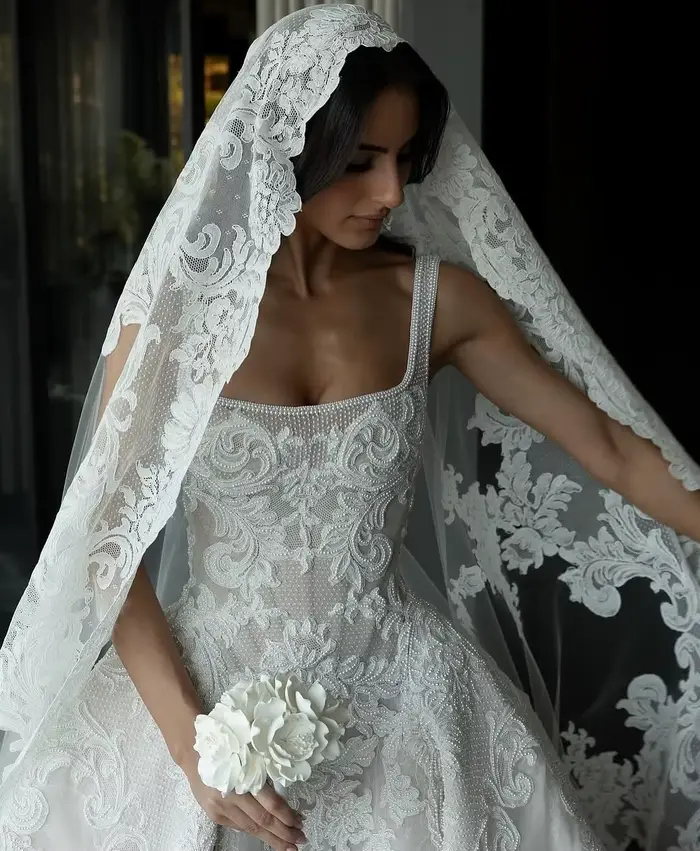 Robes De mariée De mode Appliques