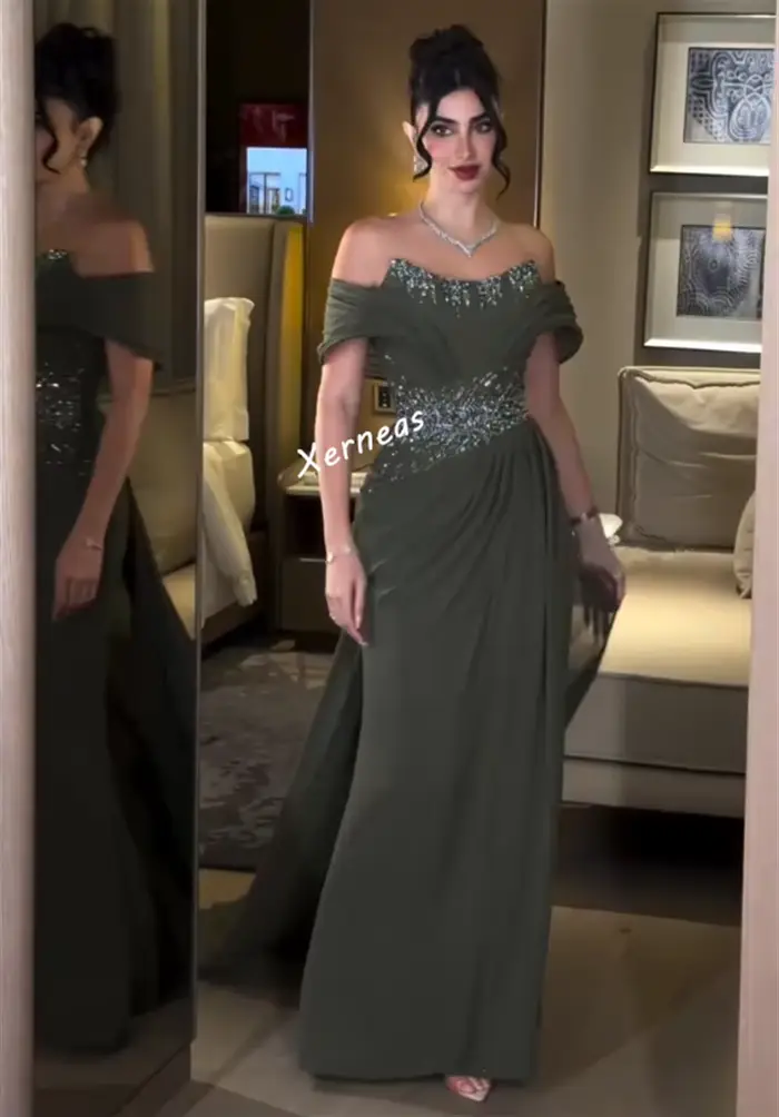 Robe de soirée formelle personnalisée