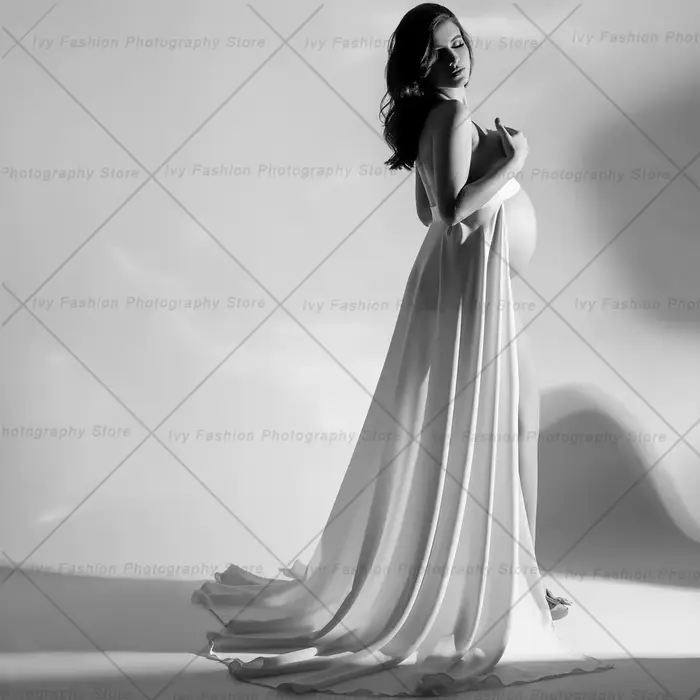 Robe de maternité pour séance Photo