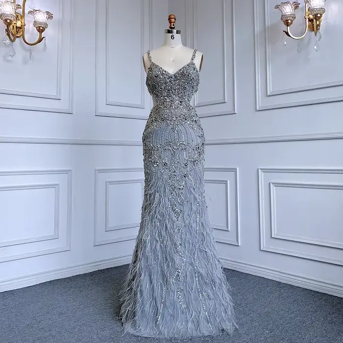Robe de soirée de forme sirène