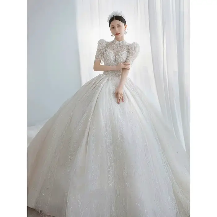 Robe de mariée princesse française