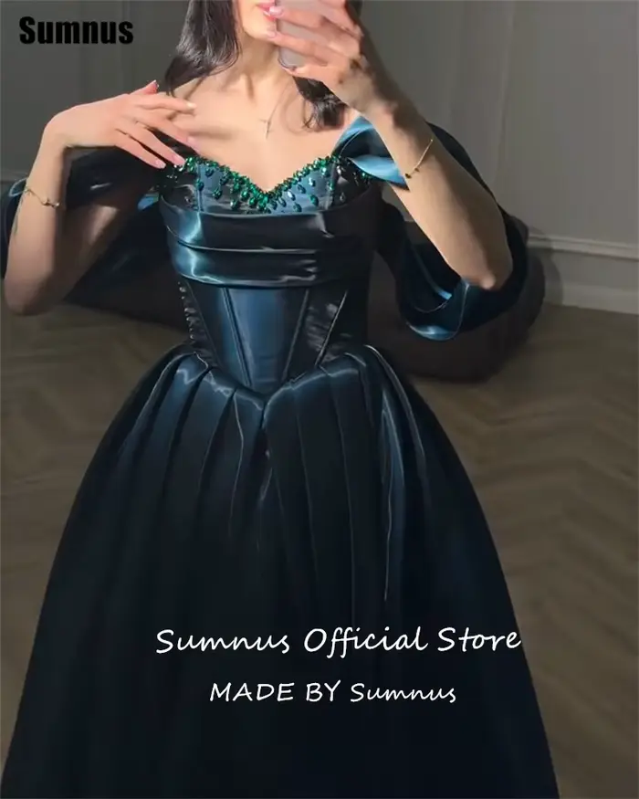 Robes de soirée Sumnus Princess coupe trapèze pour femmes