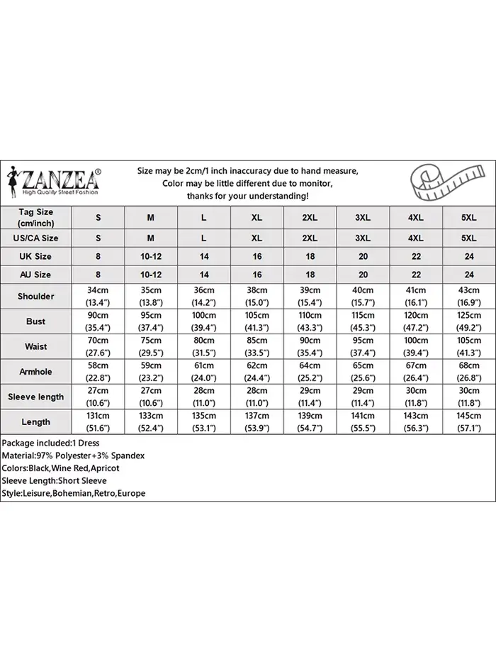 ZANZEA femmes Satin invité de mariage robes longues élégant Chic col carré manches courtes bouffantes taille ajustée robe trapèze S-3XL