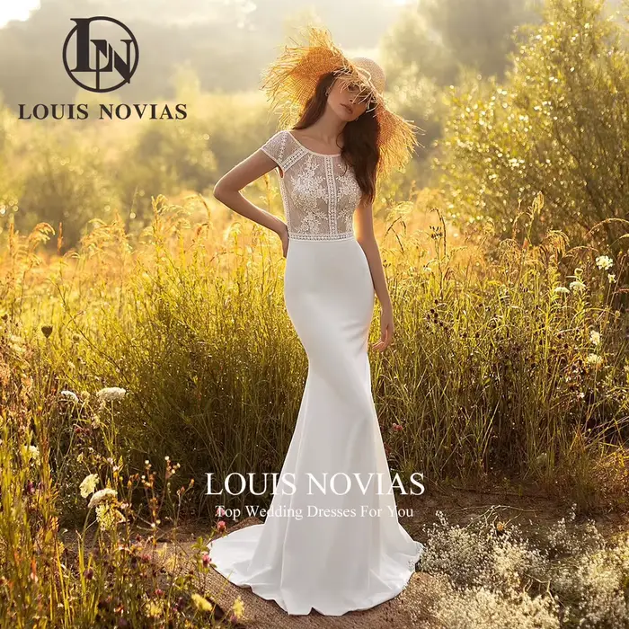Modiis-Robes de mariée sirène pour femmes