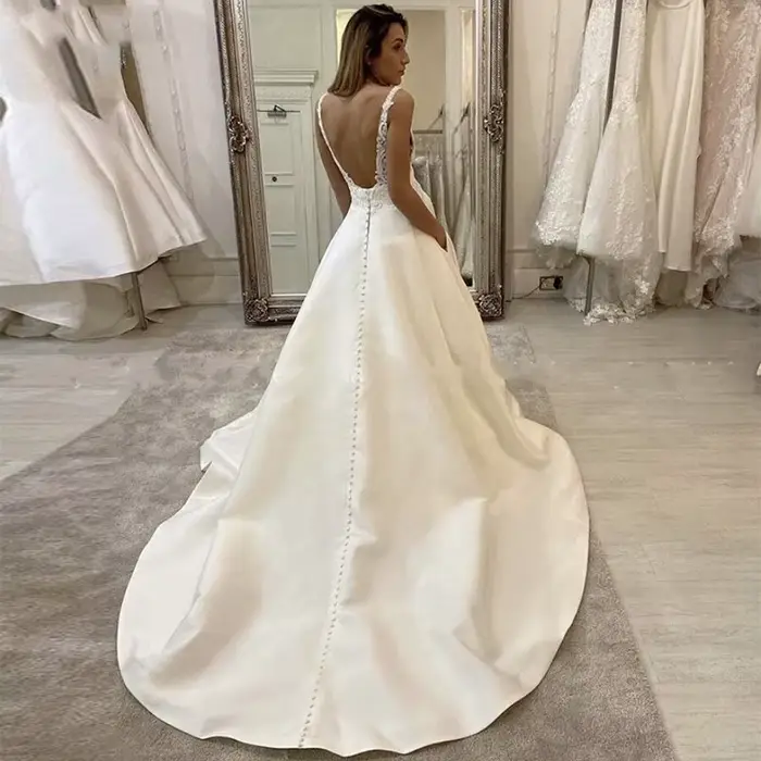 Robe de mariée princesse personnalisée
