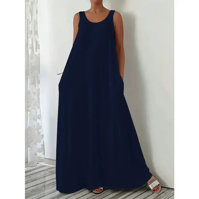 Robe maxi bohème de plage pour femmes