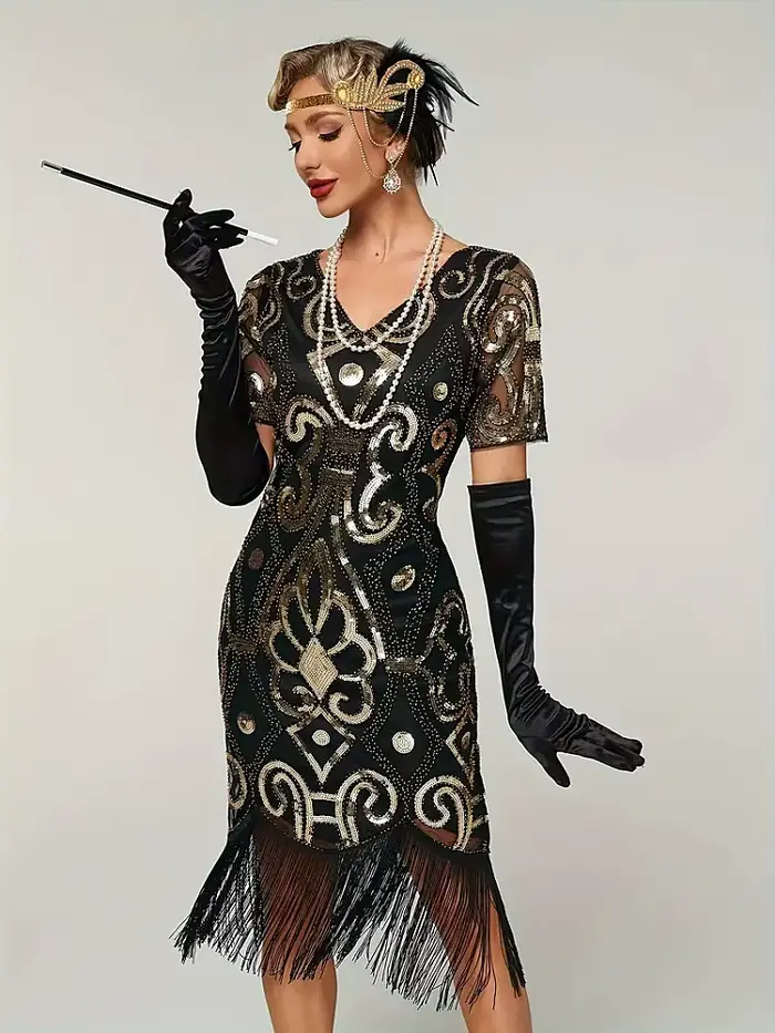 Robe mi-longue pour femme