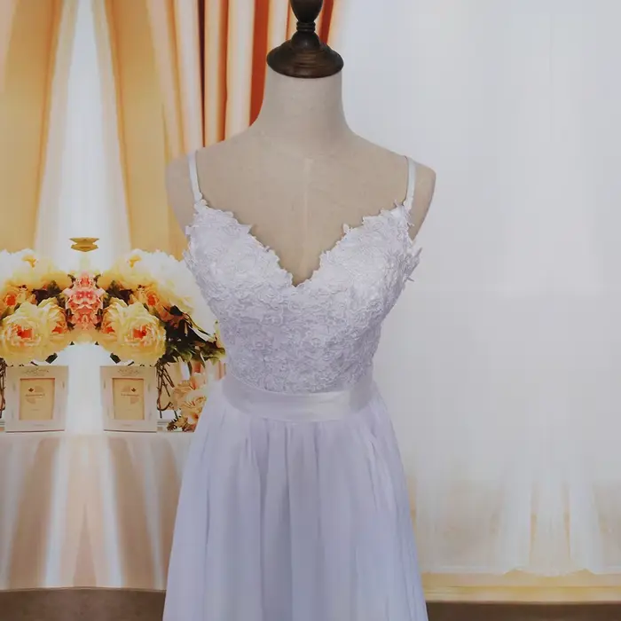 Robe de Mariée Blanche Ivoire Personnalisée