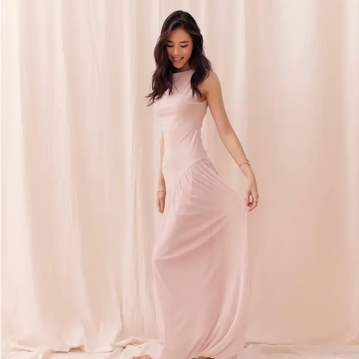 MUJER Robes longues en tulle pour femmes