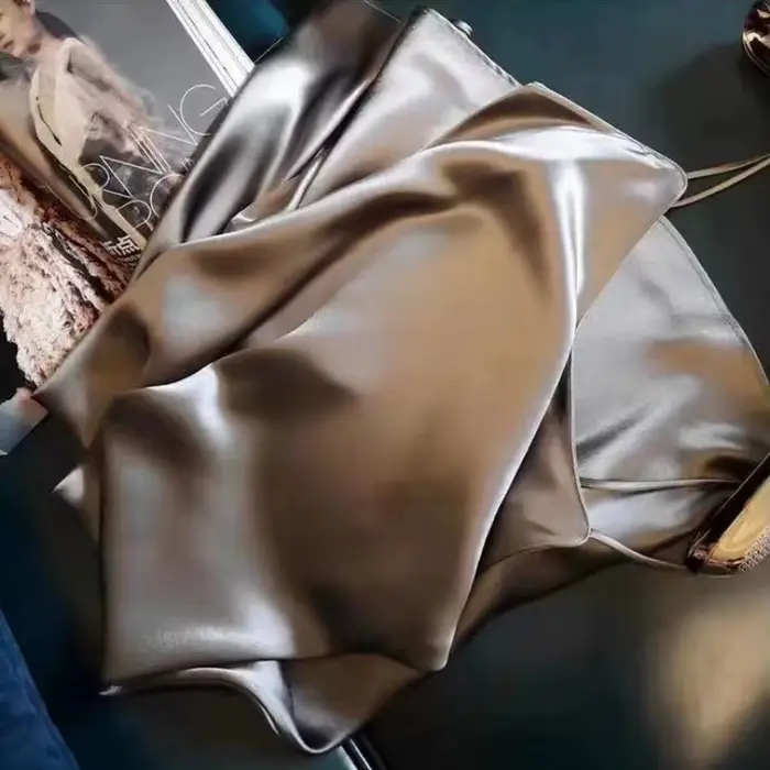 Robe Drapée Vintage pour Femme
