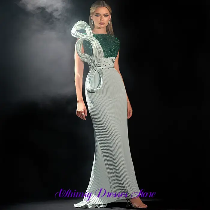 Robe de soirée en jersey exquise