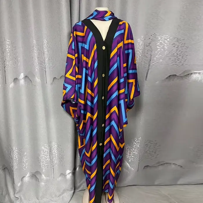 Robes d'été pour femmes, rayées bleues et blanches, décontractées, longues, de plage, col en V, élég