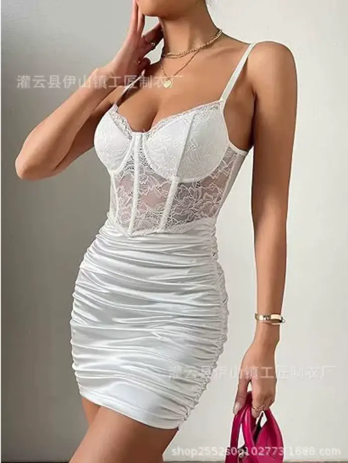 Robe élégante sans manches pour femmes