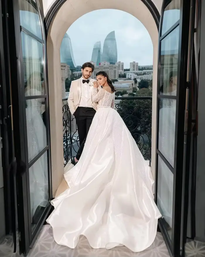 Robe de mariée sirène de luxe