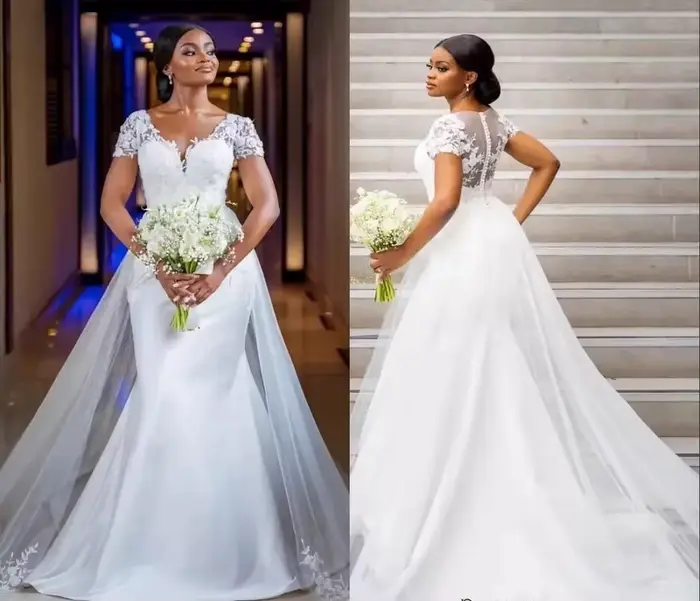 Robe de mariée en Satin