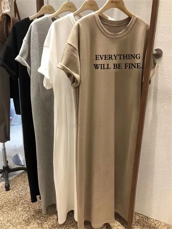 Robe d'été fine, grande taille