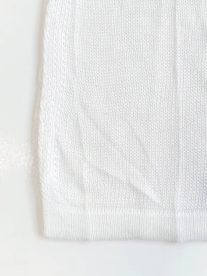 Robe longue en tricot pour les vacances d'été