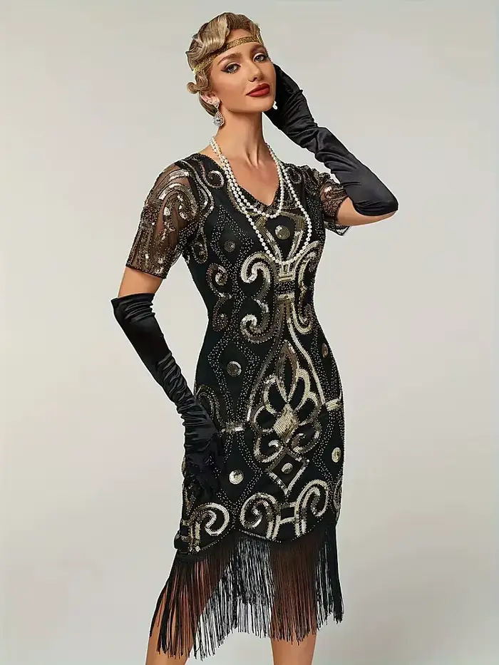Robe mi-longue pour femme