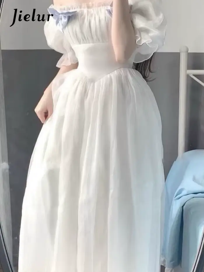Robe féerique vintage pour femmes, tenue de soirée mi-longue, princesse, rétro, bleue, occassions spéciales