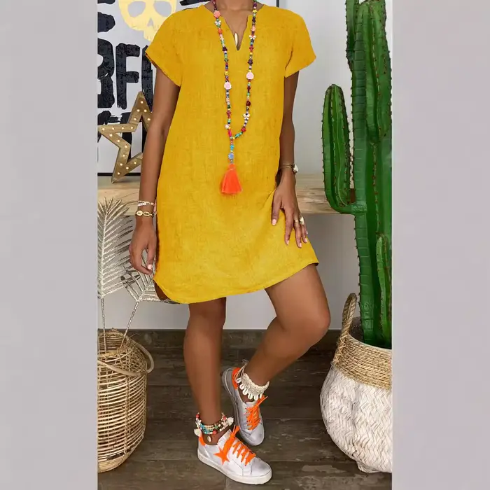 Robe de vacances d'été ample