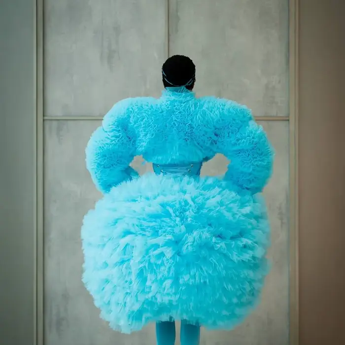 Robes mi-longues en tulle à plusieurs niveaux pour femmes avec veste
