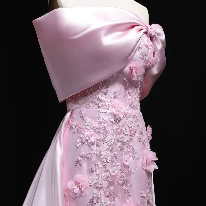 Robe de soirée élégante Sharon Said à épaules dénudées