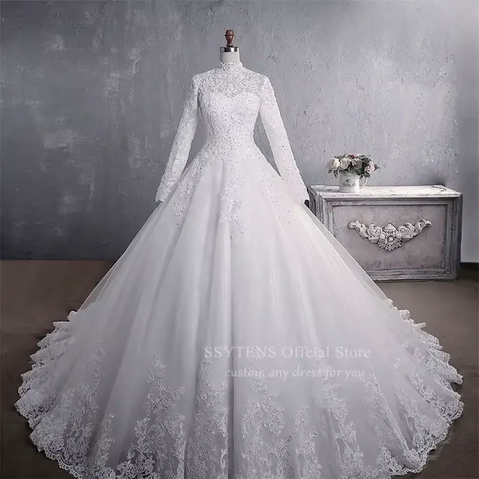 Robes de mariée musulmanes SSYTENS 2027 – Élégante robe