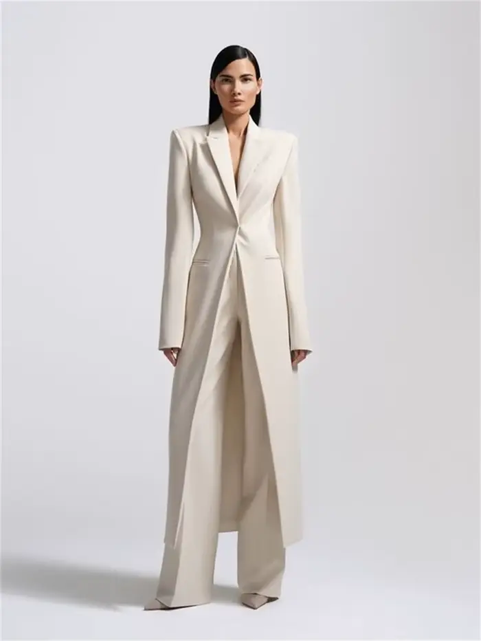 Ensemble 2 pièces formel de designer pour femme