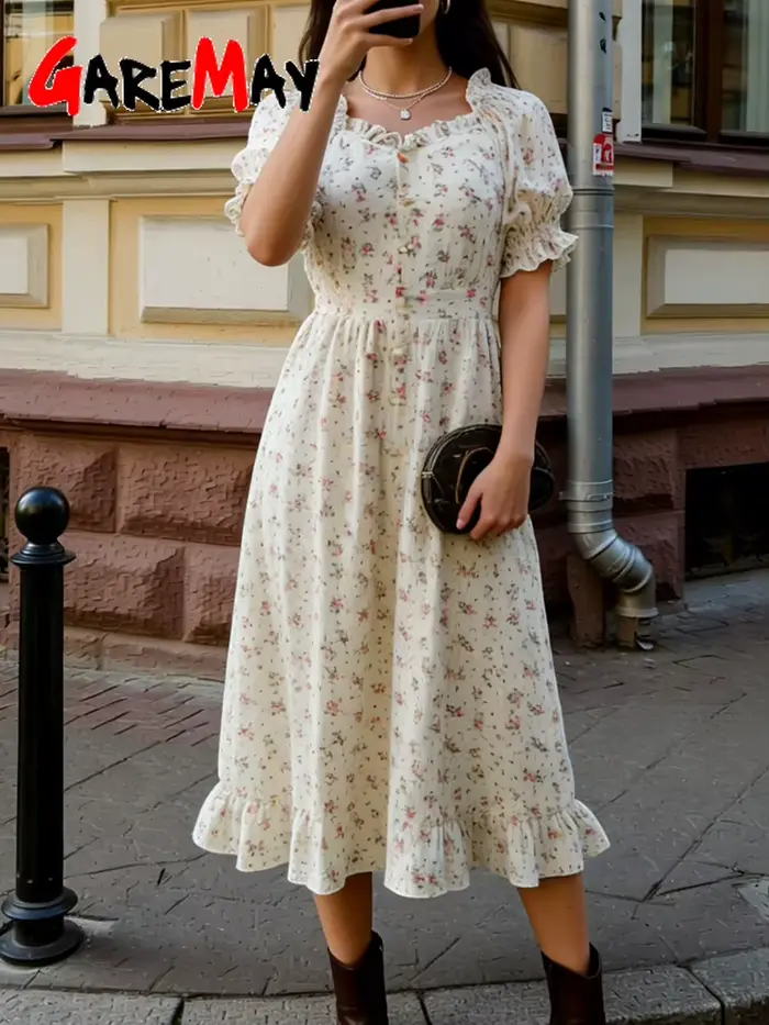 Élégante Robe Longue Décontractée Blanche en Coton 100% pour Femme