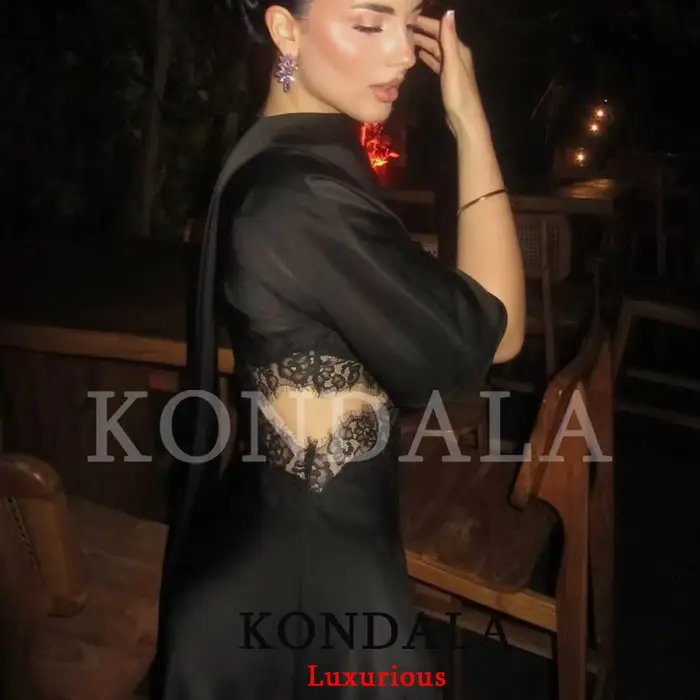 Robe mini chic et élégante kondala pour femme col asymétrique à nœud tendance printemps été idéale pour soirées et vacances