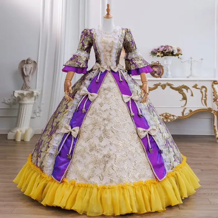 Robe de Bal Verte Renaissance Princesse Pour Femmes Occasions Spéciales Gothisme Victorienne Quinceanera