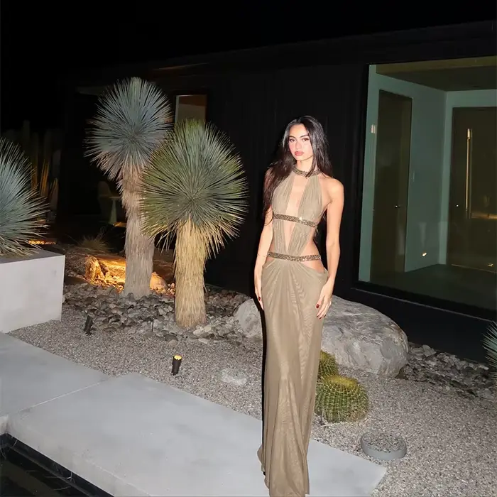 Robe longue décontractée pour femme