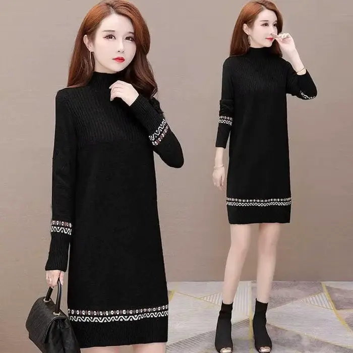 Robes amples au Crochet pour femmes Y2k Harajuku
