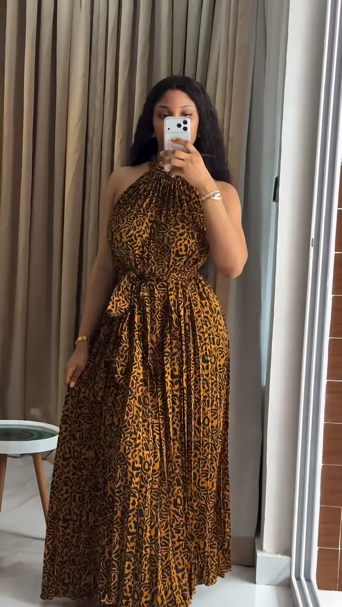 Robe longue pour femme