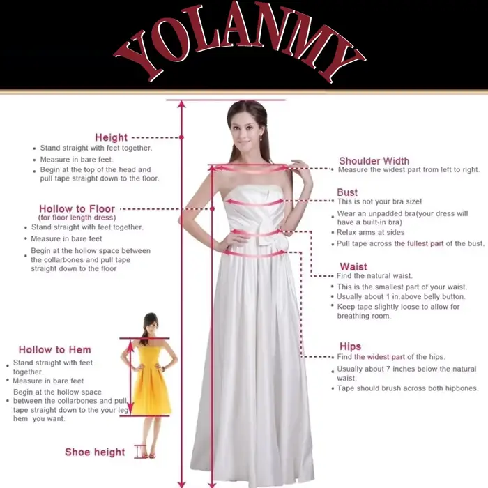 YOLANMY Unique bébé bleu mère de la robe de mariée contraste couleur